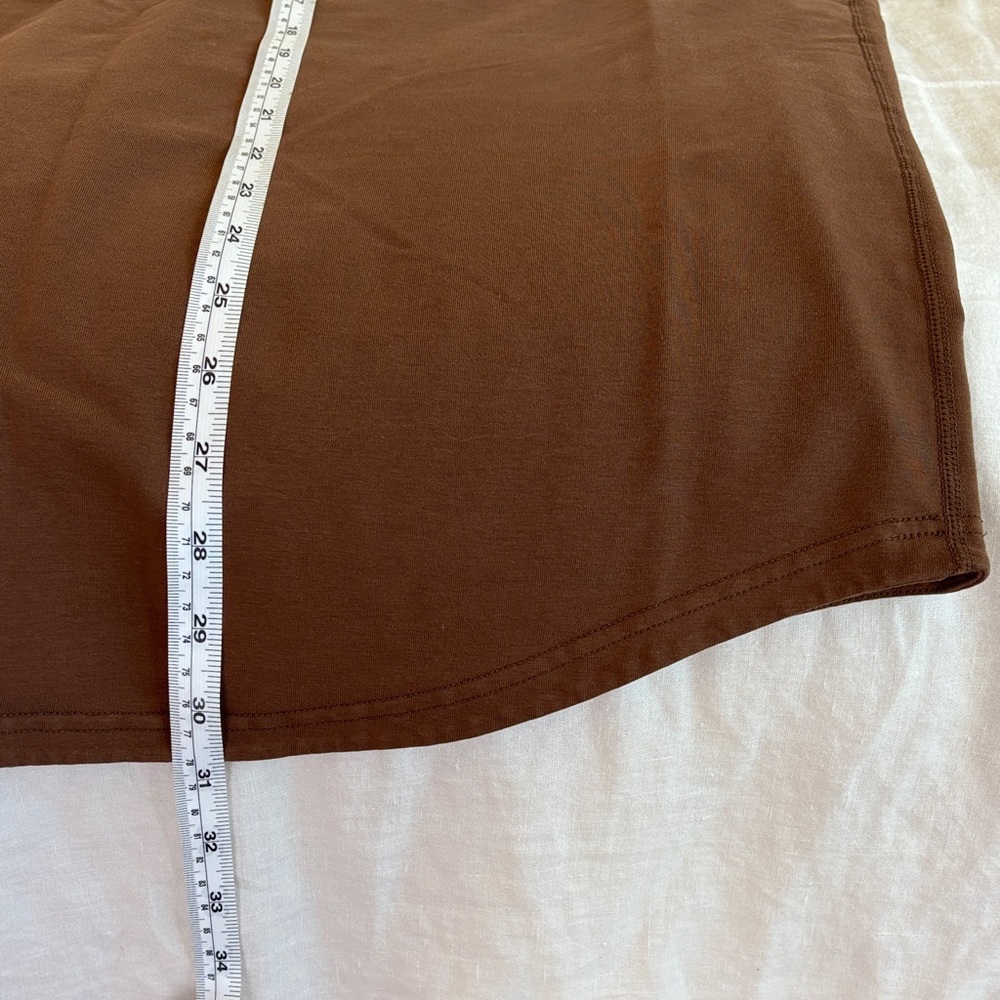 BYLT Basics Lux Chocolate Short Sleeve Tee XL - Picture 6 of 7
